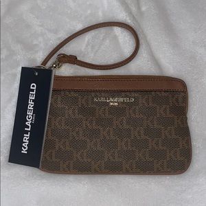 Karl Lagerfeld Zip Wristlet!